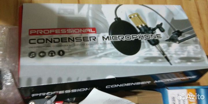 Микрофон bm 800 поп фильтр, пантограф