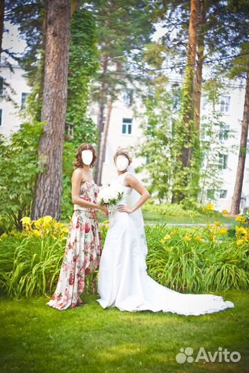 Французское свадебное платье