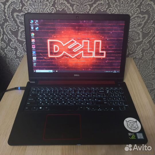 Игровой ноутбук Dell inspiron 7559