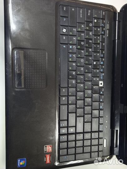 Asus K50AF на разборку,неисправный