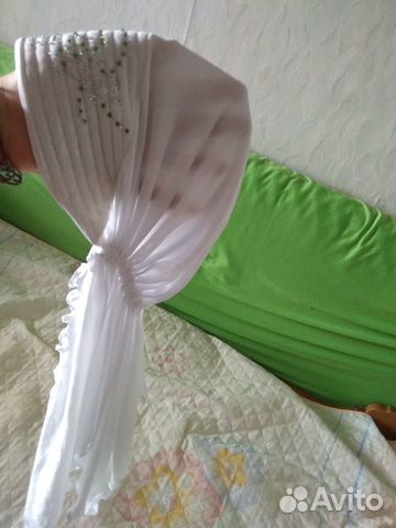 Женская шапочка белая мусульманская