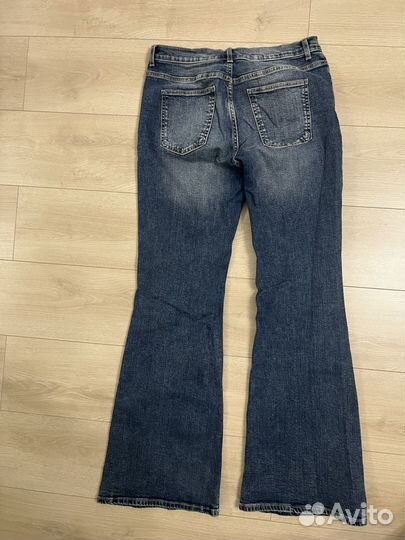 Джинсы mango клеш женские