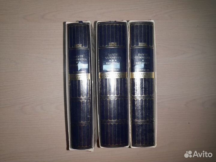 Данте Алигьери. Божественная комедия в трех томах