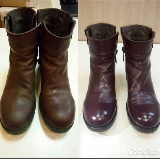 Ремонт,реставрация обуви сумок.покраска кожи