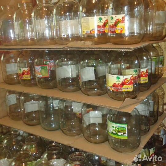 Банка стеклянная 3 литровая