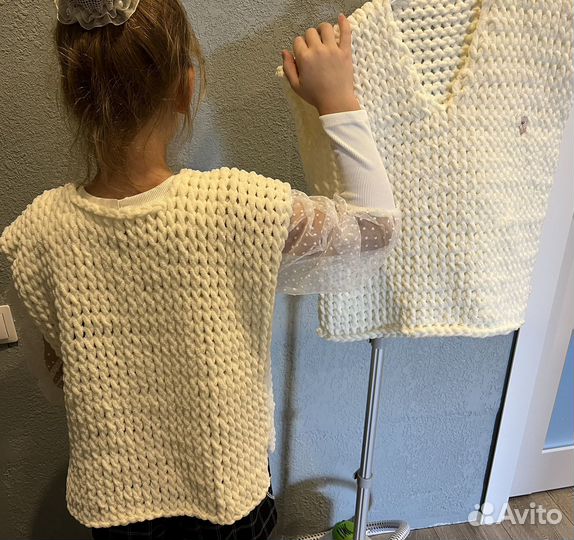 Жилетка безрукавка для девочки