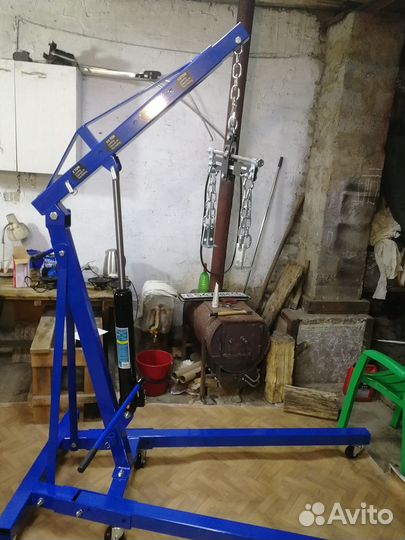 Кран Гусь гидравлический