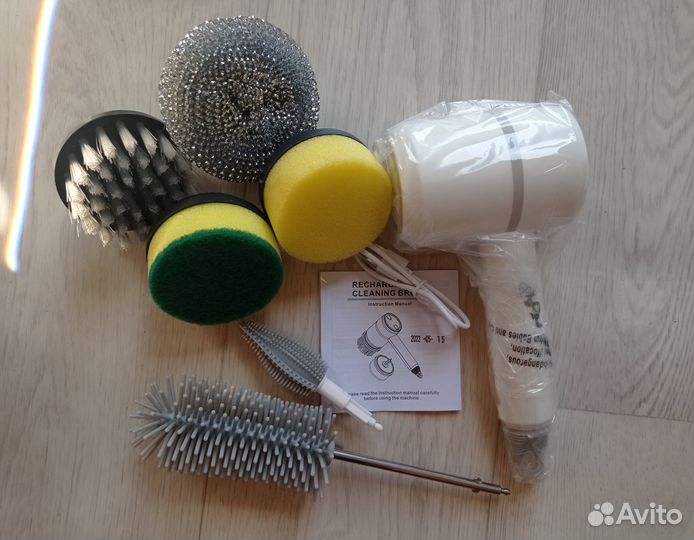 Электрощетка для уборки новая