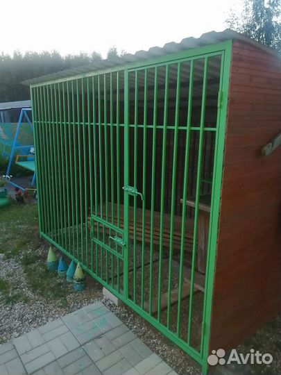 Вольер для собаки +будка