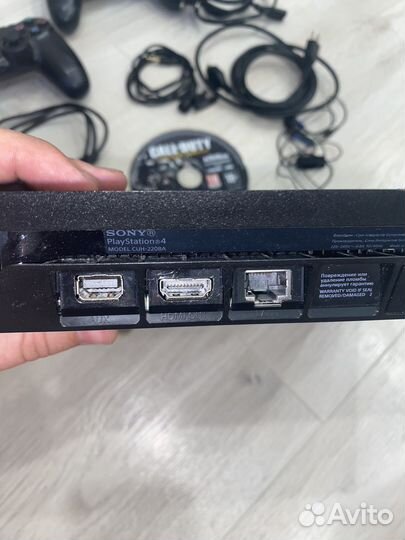 Sony PS4 slim с играми