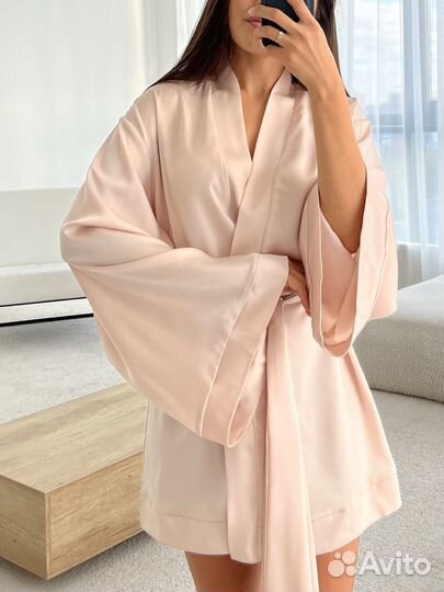 Накидка женская пляжная кимоно