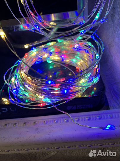 Гирлянда нить/роса 20метров