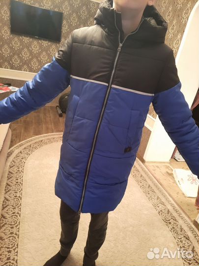 Куртка пальто зимняя мужское