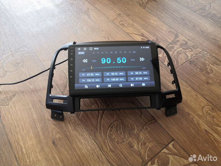 Магнитола 2 din android Hyundai Santa Fe