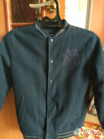 Куртка (бомбер) для мальчика, рост 158-164