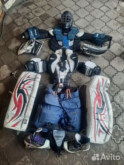 Вратарская хоккейная форма комплект