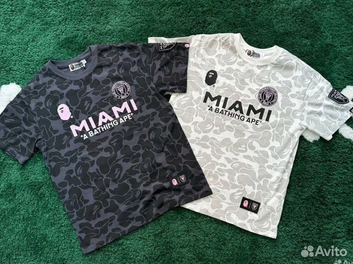 Футболка bape x inter miami