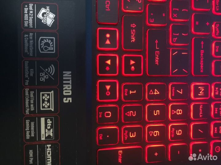 Игровой ноутбук acer nitro 5