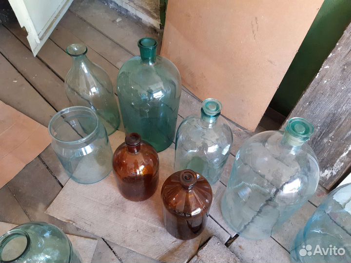 Бутыли и банки 2-50л. СССР для мужского хобби