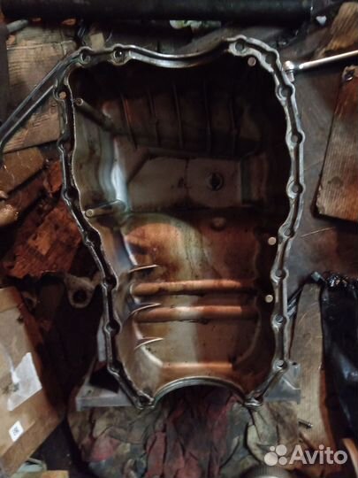 Поддон Рено Логан лада Ларгус 1.6 к7м