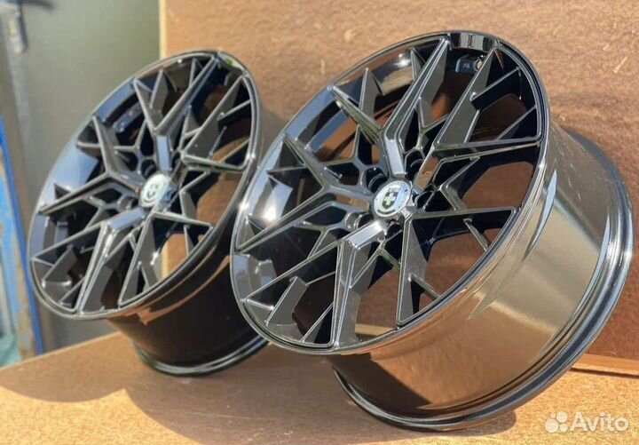 Диски HRE FF10 R19 5*108 чёрный глянец