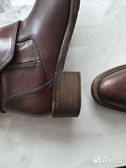 Сапоги женские натуральная кожа, Италия 37,5