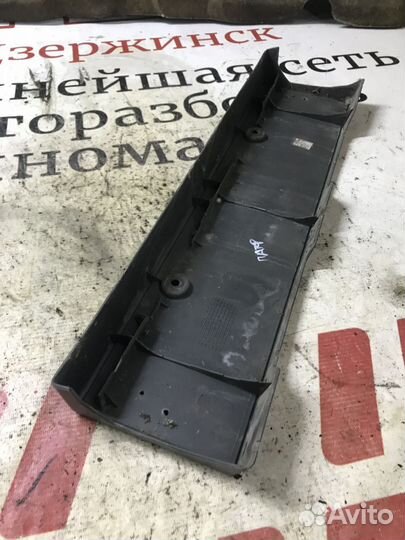 Накладка переднего бампера под номер Nissan Pathfi