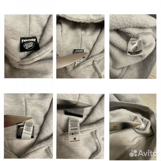 Худи Thrasher x SantaCruz