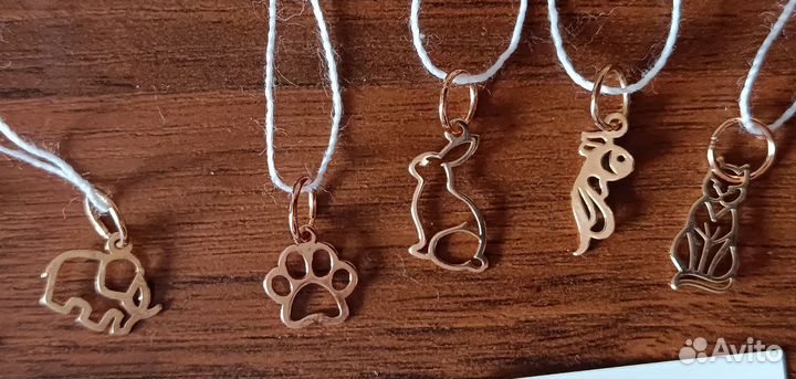 Подвеска серебро