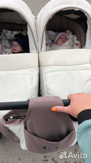 Коляска для двойни