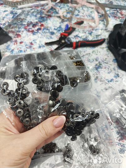 Кнопки альфа 10 мм+ насадки