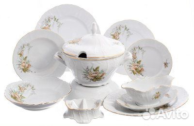 Столовые сервизы производства Чехия