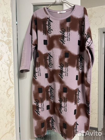 Платье туника женская 52-56