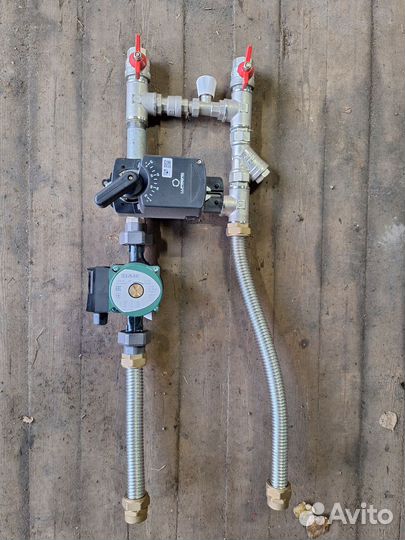 Смесительный узел для вентиляции