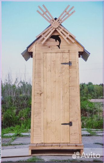 Уличный туалет с установкой ржк 219