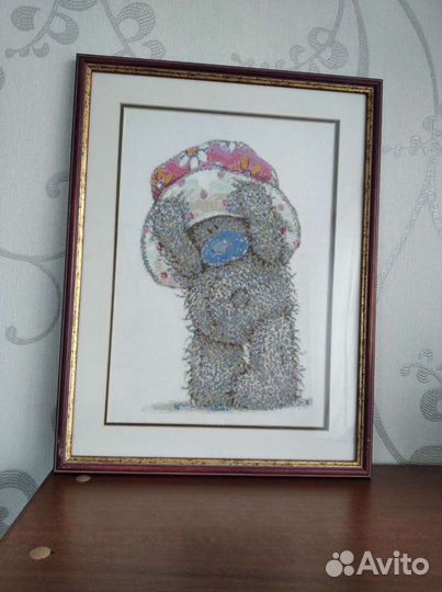 Картина вышитая крестом