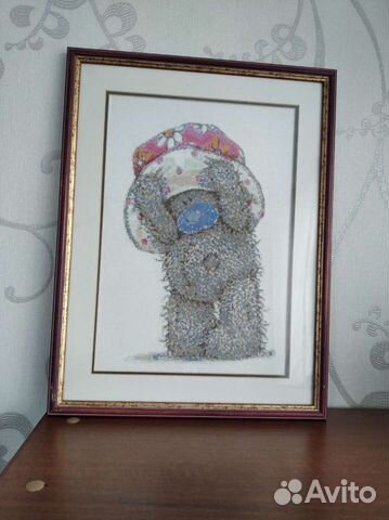 Картина вышитая крестом