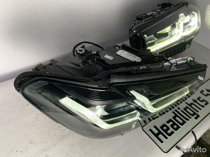 Фара BMW G30 Adaptiv LED shadow lin рестайлинг