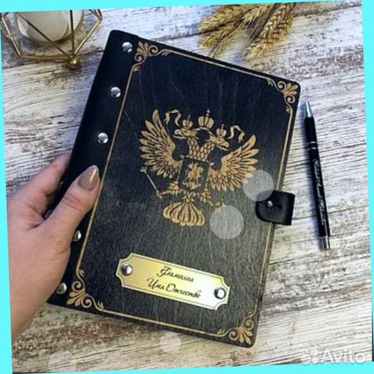 Блокнот из дерева (береза)