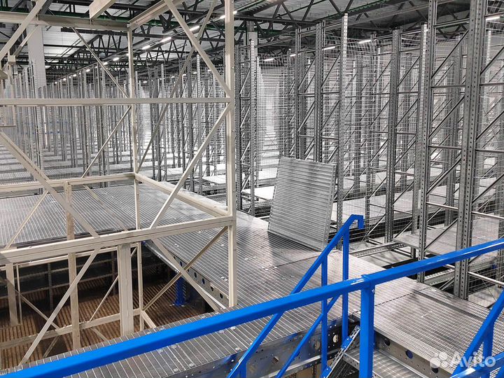 Монтаж и демонтаж складских стеллажей. Бригады