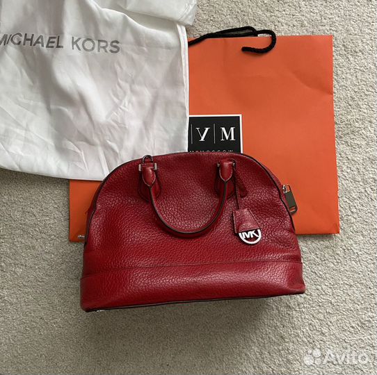 Сумка Michael Kors оригинал красная