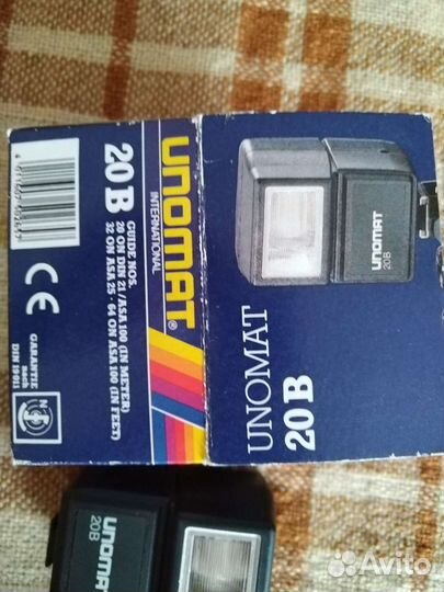 Фотовспышка unomat 20в