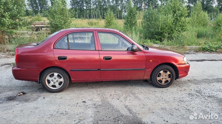 Hyundai Accent 1.5 AT, 2005, 257 000 км