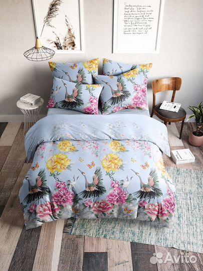 Новое постельное белье: евро и 2сп 100 хлопок