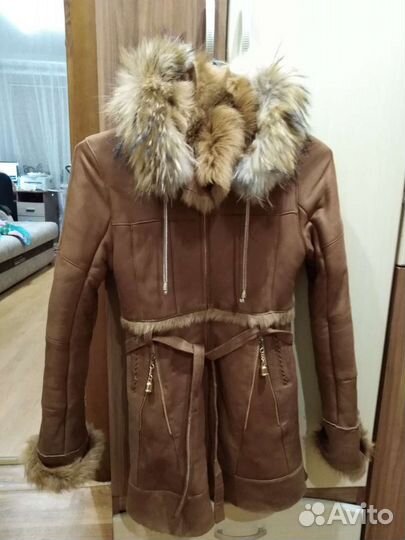 Дубленка на девочку