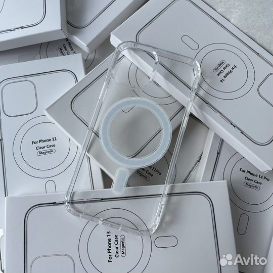 Прозрачные чехлы MagSafe новые iPhone