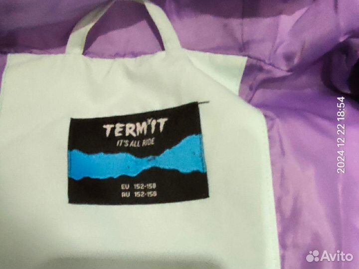 Зимний костюм для девочки