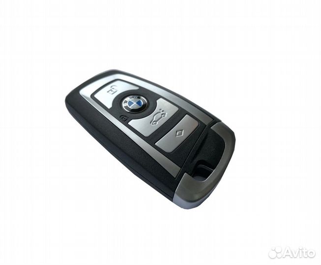 Чехол для ключа автомобиля BMW / бмв F серии металл white