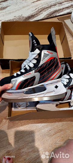 Коньки хоккейные Techteam Pilot, р.40