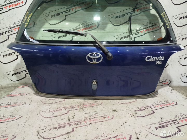 Дверь задняя toyota vitz yaris NCP10 NCP13 NCP15 SCP10 SCP13 6700552010 синий, 8K8 TA1034